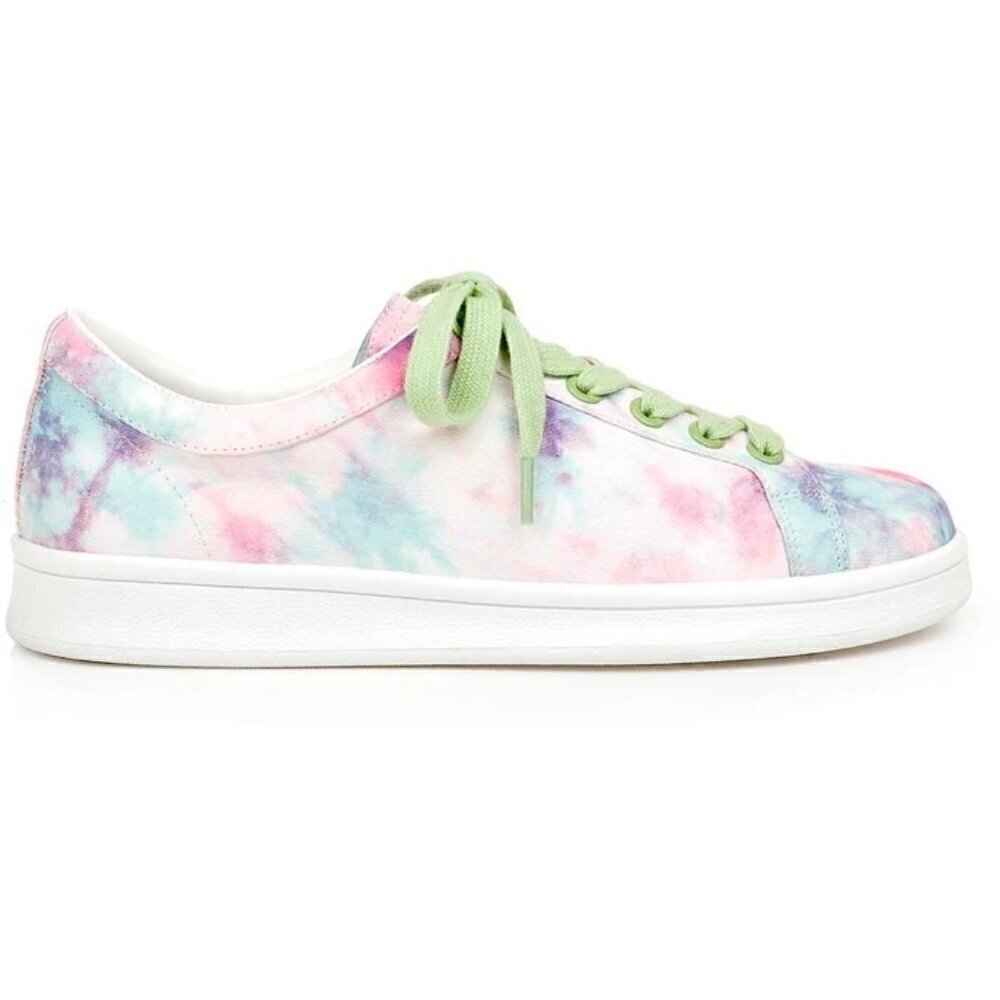 Women's Rampage Blue, Pink, Purple Shoes Low Top Sneakers, Size 8 - Picture 4 of 7